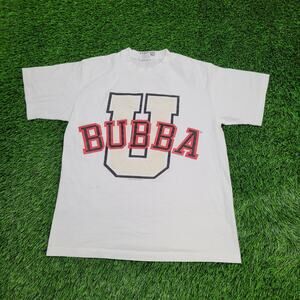 Vintage 1994 Bubba Shirt M/L 21x26 White